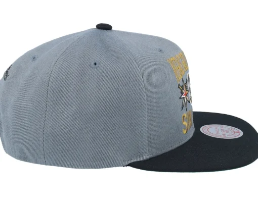 Vegas Golden Knights City Love Grey/Black Snapback - Mitchell & Ness