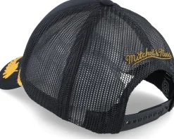 Vegas Golden Knights Gold Leaf Hwc Black Trucker - Mitchell & Ness