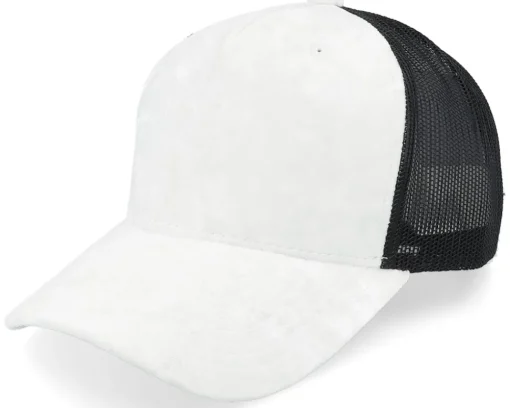 Velvet White/Black Trucker - Equip