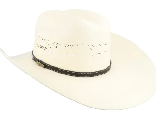 Vented Toyo Off White Western - Stetson