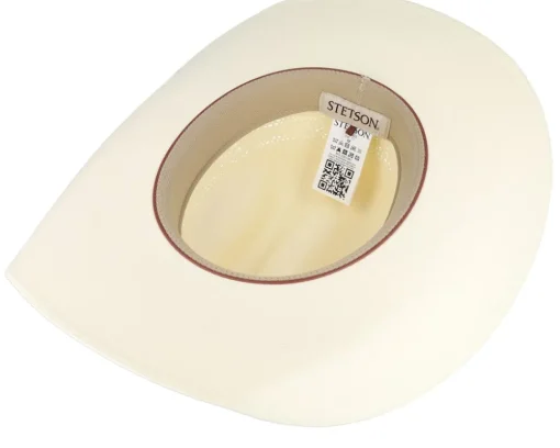 Vented Toyo Off White Western - Stetson