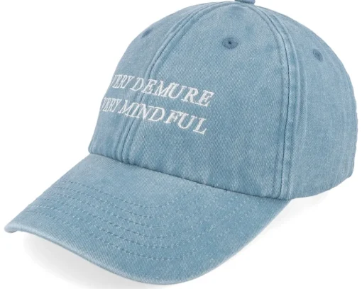Very Demure Very Mindful Washed Stone Dad Cap - Scenes