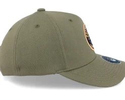 Vibrant Sunset Patch Olive Adjustable