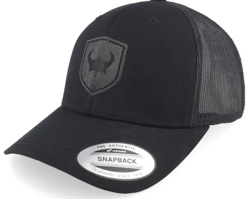Viking Horned Helmet Black Trucker - Vikings