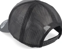 Viking Horned Helmet Charcoal/Black Trucker - Vikings