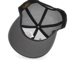 Viking Horned Helmet Charcoal/Black Trucker - Vikings