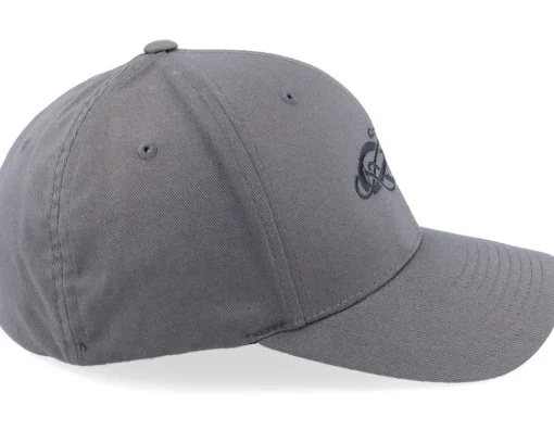 Viking Knot Worm Black Dark Grey Flexfit - Vikings