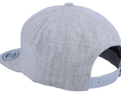 Viking Warrior Patch Heather Grey Snapback