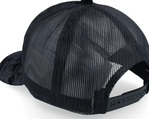 Vikings Aurora Sky Velvet Black A-frame Trucker - Calza Pennello