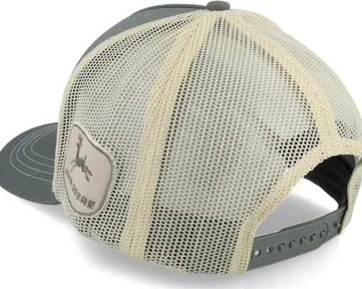Vintage 5 Panel Olive Trucker - John Deere