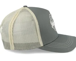 Vintage 5 Panel Olive Trucker - John Deere