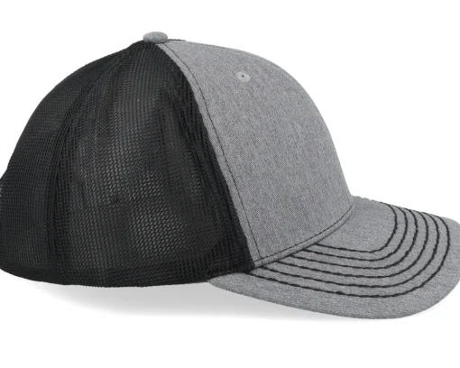 Vintage 3D Print Black/Grey Trucker - John Deere