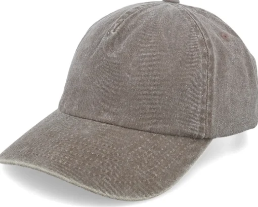 Vintage Washed Blue A-Frame Dad Cap - Beechfield