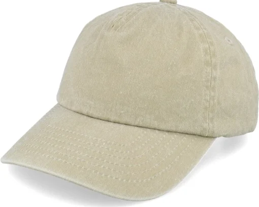 Vintage Washed Blue A-Frame Dad Cap - Beechfield