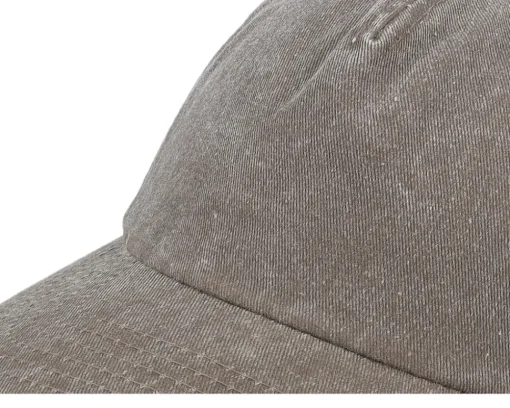 Vintage Washed Brown A-Frame Dad Cap - Beechfield