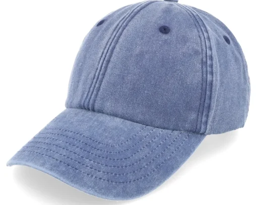 Vintage Washed Denim Blue Dad Cap - Beechfield