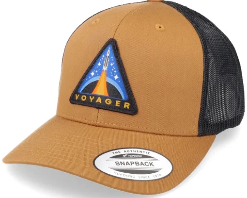 Voyage Space Shuttles Patch Caramel/Black Trucker - Iconic