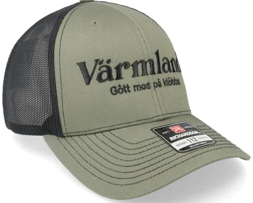 Värmland Gôtt Mos På Klôbba Loden/Black Trucker - Iconic