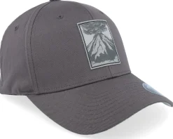 Vulcano Grey Patch Dark Grey Flexfit - Wild Spirit