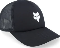 W Boundary Black/White A-Frame Trucker - Fox