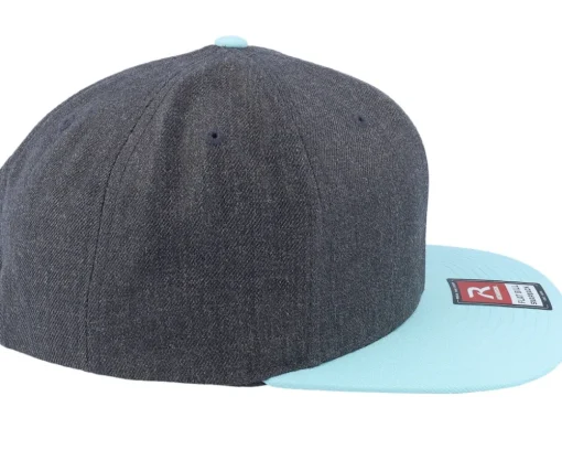 510w Combination Heather Charcoal/Blue Tint Snapback - Richardson