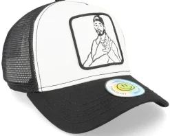 W Sign Boy Patch White/Black Trucker - Lucid Smile