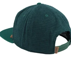 Waffle Corduroy Green Snapback - Djinns