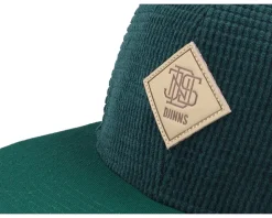 Waffle Corduroy Green Snapback - Djinns