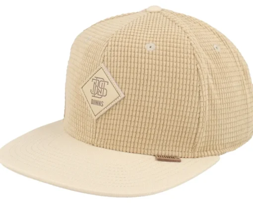 Waffle Corduroy Green Snapback - Djinns