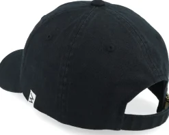 Wai Washed Cotton Black Mom Cap - Wei