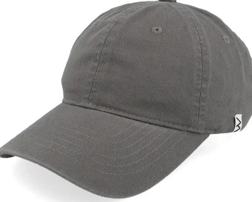Wai Washed Cotton Grey Mom Cap - Wei