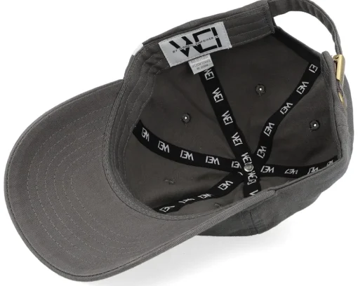Wai Washed Cotton Grey Mom Cap - Wei