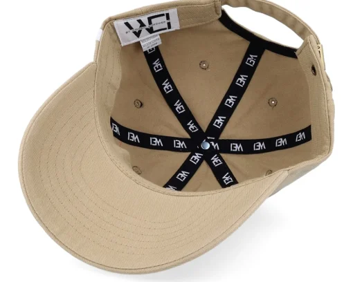 Wai Washed Cotton Khaki Mom Cap - Iconic