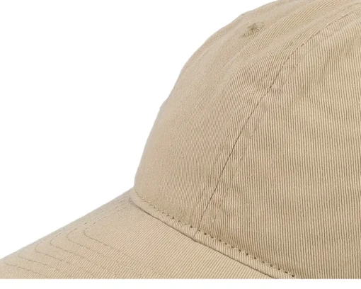 Wai Washed Cotton Khaki Mom Cap - Iconic