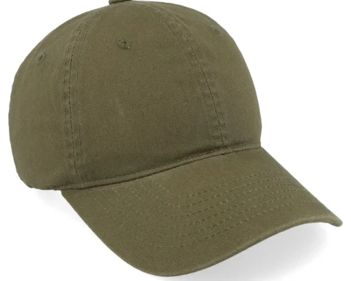 Wai Washed Cotton Olive Mom Cap - Wei