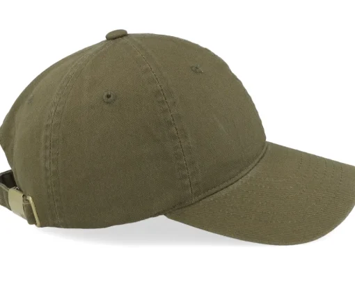 Wai Washed Cotton Olive Mom Cap - Wei
