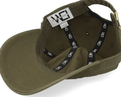 Wai Washed Cotton Olive Mom Cap - Wei