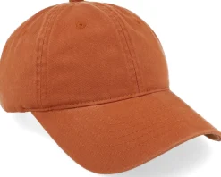 Wai Washed Cotton Rust Mom Cap - Wei
