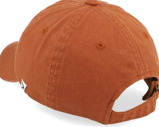 Wai Washed Cotton Rust Mom Cap - Wei