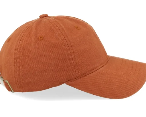 Wai Washed Cotton Rust Mom Cap - Wei