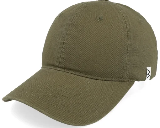 Wai Washed Cotton Stone Mom Cap - Wei