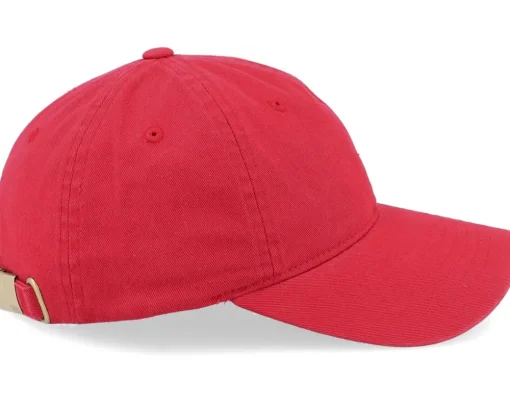 Wai Washed Red Mom Cap - Wei