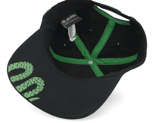 Warner Harry Potter Slytherin Black Snapback - Difuzed