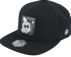 Warrior Box Patch Black Snapback - Critiql Hit