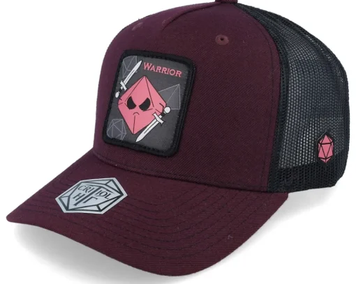 Warrior Box Patch Ducks Plum/Black Trucker - Critiql Hit