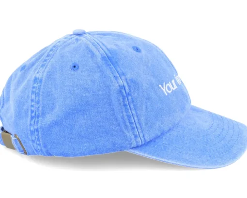 Washed Bottle Green Dad Cap With Embroidery - Beechfield