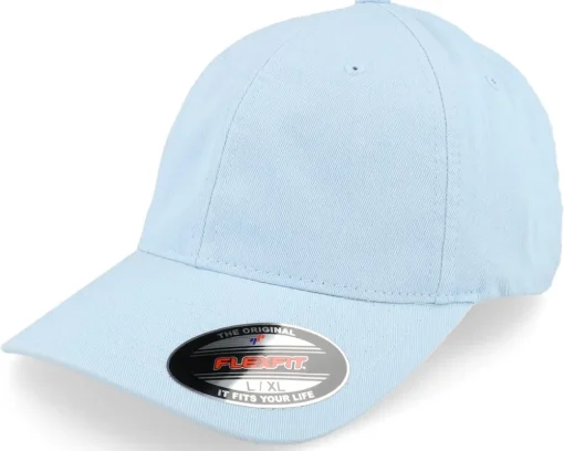 Washed Cotton Dad Cap White Flexfit - Flexfit