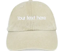 Washed Stone Dad Cap With Embroidery - Beechfield