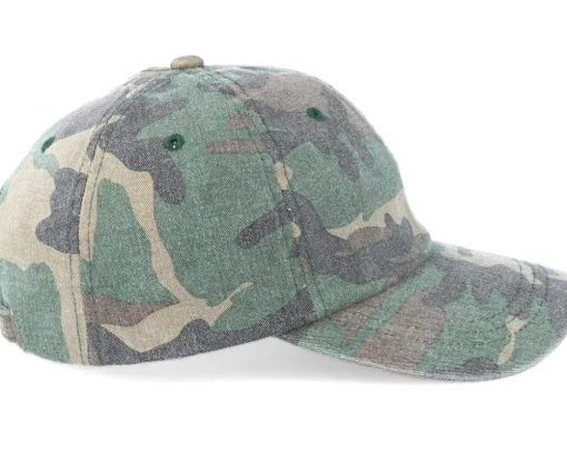 Washed Wood Camo Dad Cap - Yupoong