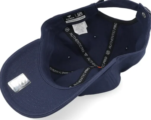 Washington Capitals Authentic Pro Rink Prime A. Navy Dad Cap - Fanatics
